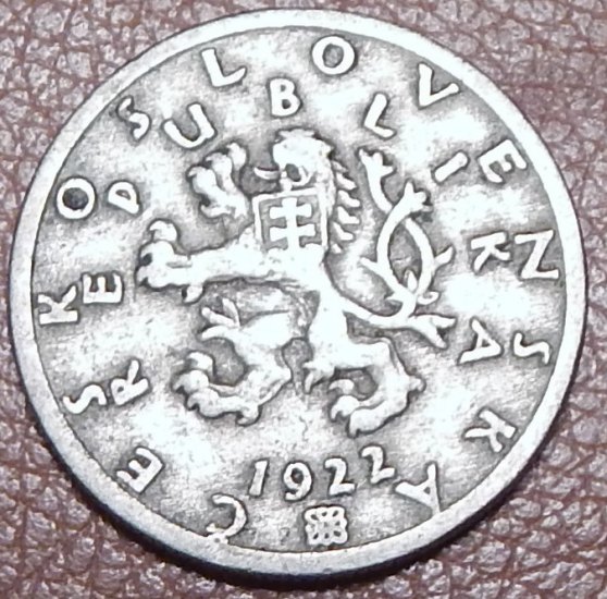 50 Haléřů 1922