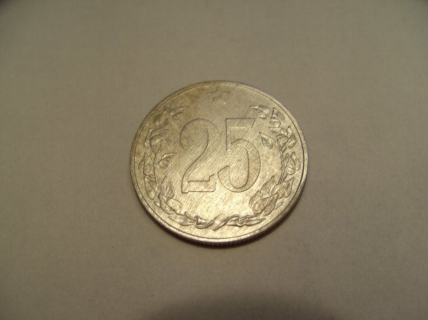 25 haléřů 1953