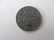 20 haléřů 1944