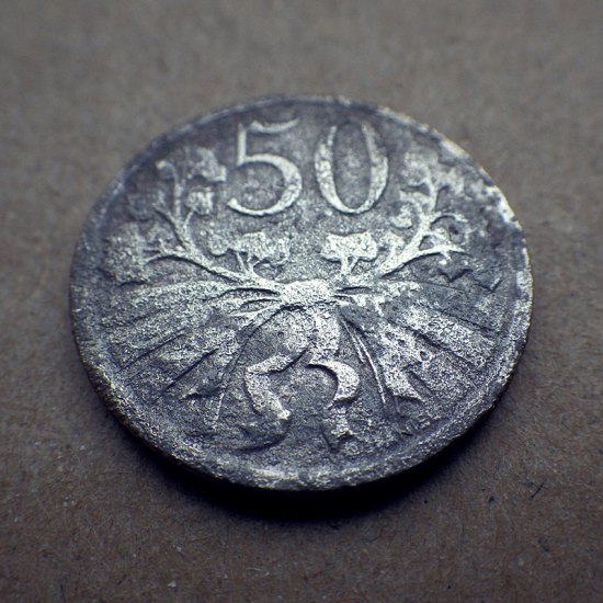 50 haléřů 1921