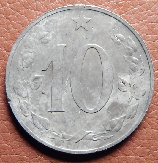 10 Haléřů 1953