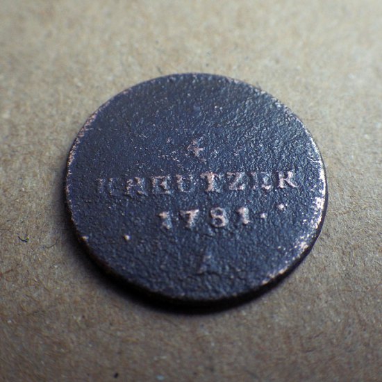 1/4 Kreuzer  Josef II. 1781