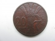 20 Haléřů 1922