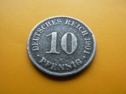 Vilem II Pruský - 10 Pfennig (1901)