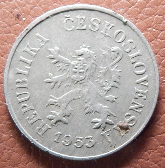 5 Haléřů 1953