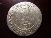 3 Kreuzer  Salzburg 1680