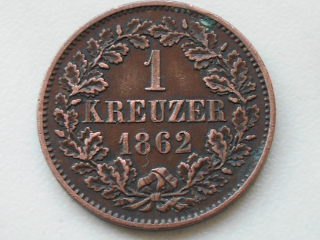 ADOLPH (1839-1866) 1 Krejcar