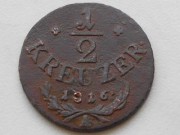 1/2 Krejcar 1816