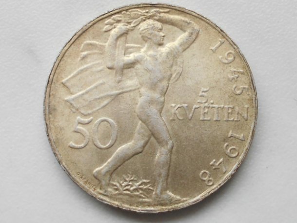 50 Kč 1945-1948  5 Květen