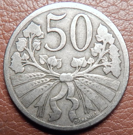 50 Haléřů 1922