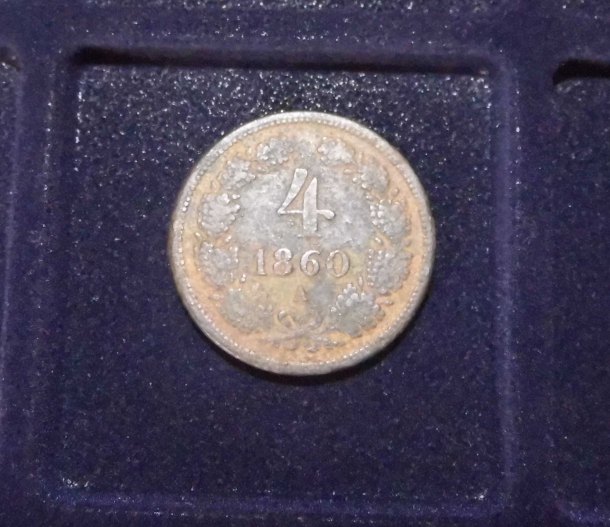 4 Kreuzer 1860 A