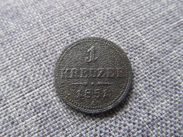 1 Krejcárek 1851