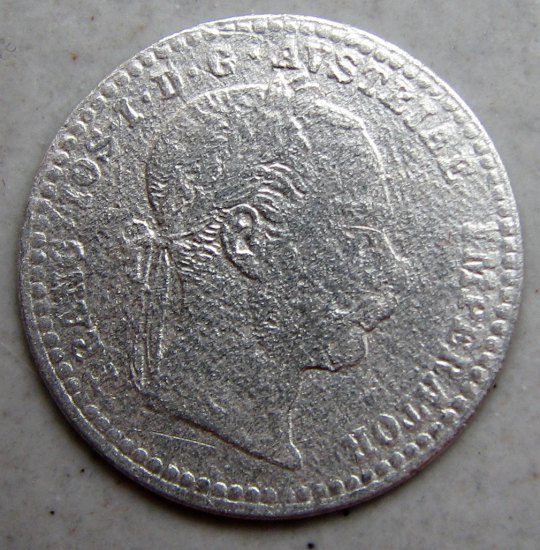 10 kreuzer 1870 FJI