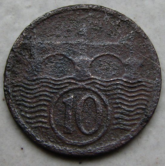 10 haléř 1923