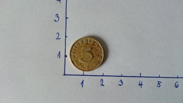 5 Pfennig (luční nález)