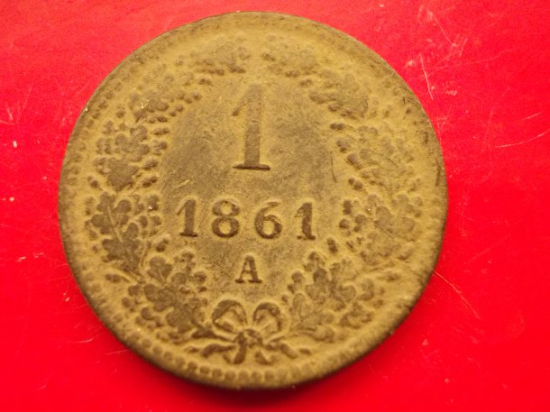 1 krejcar 1861 a