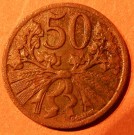 50 Haléřů 1947