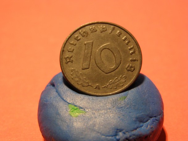 Německo - Třetí říše (1933–1945) – 10 Pfennig (č. 2814)