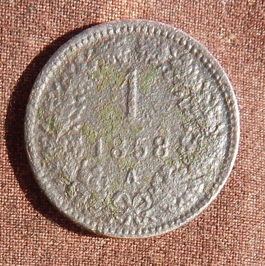 1 Krejcar 1858 A