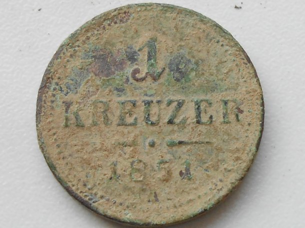 1 Krejcar 1851 A