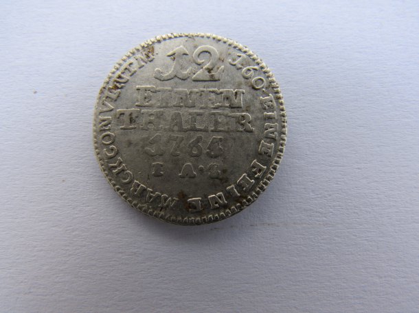 1/12 Thaler 1765 - Wilhelm Anton von Asseburg