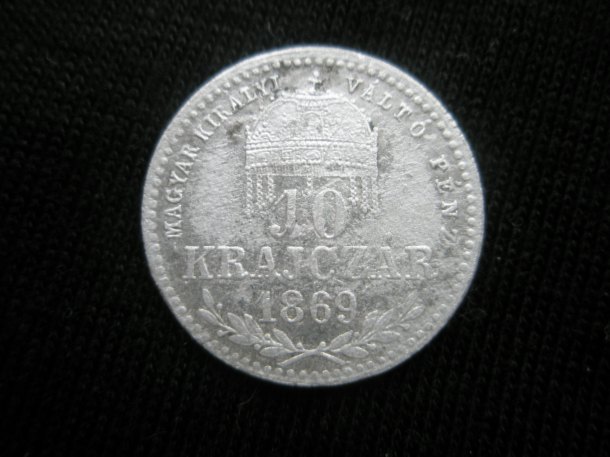 10 Krajczár 1869