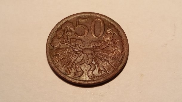 50 h (Padesátihaléř) 1947