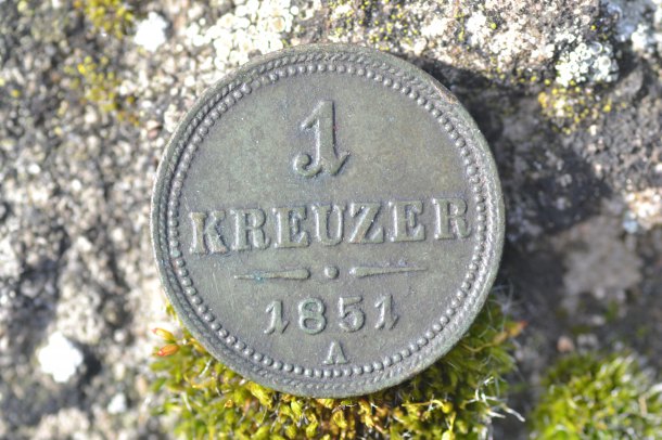 1 Kreuzer FJI. 1851 A