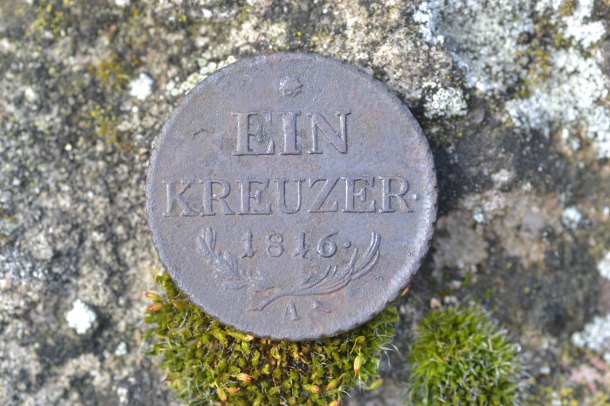 Ein Kreuzer Fr.I. 1816 A