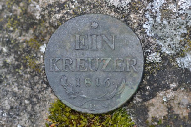 Ein Kreuzer Fr.I. 1816 B