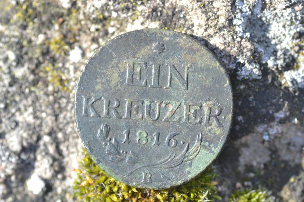 Ein Kreuzer Fr.I. 1816 B