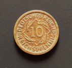 10 Reichspfennig 1930 F