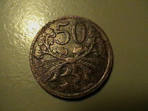 50 haléřů 1949