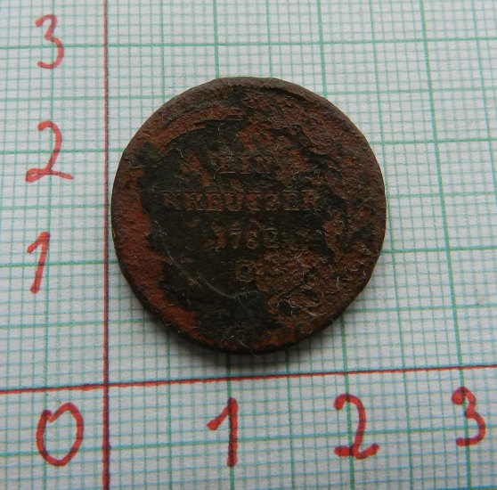 1 Kreuzer 1782 ?