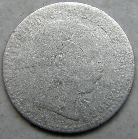 10 kreutzer 1868 FJI