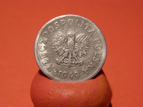 1949- 	Polská republika (1918–současnost) – 50 groszy (č. 2999)