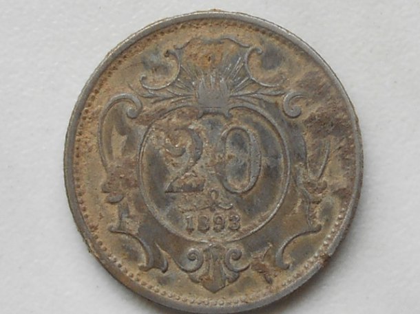 20 Heller 1893