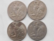 1 Koruna 1922,1923,1929,1938