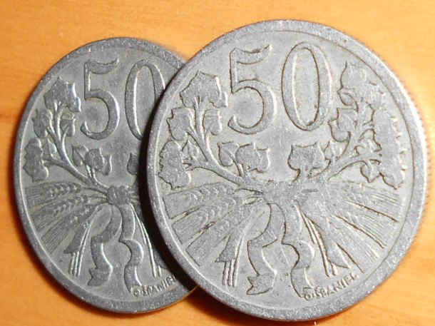 50 Haléř 1922,1924