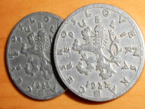 50 Haléř 1922,1924