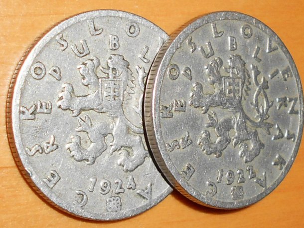 50 Haléř 1922,1924