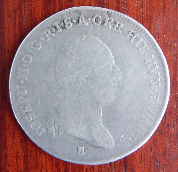 1/4 KRONENTHALER - ČTVRTTOLAR KŘÍŽOVÝ 1788