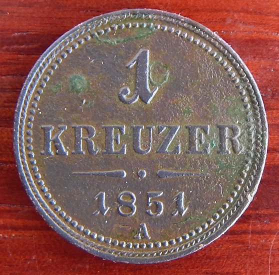 1 KREUZER 1851