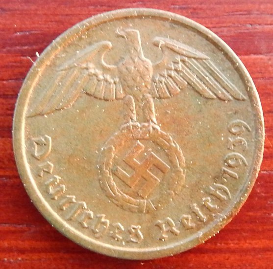 2 Reichspfennig 1939 A