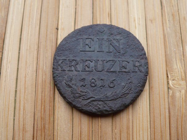 EIN KREUZER 1816 S