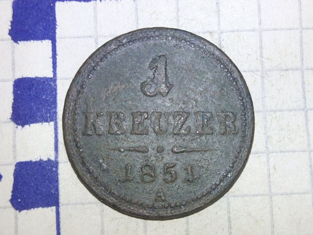 Krejcárek 1851 A