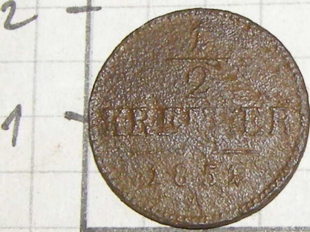 1/2 Kreuzer 1851 A