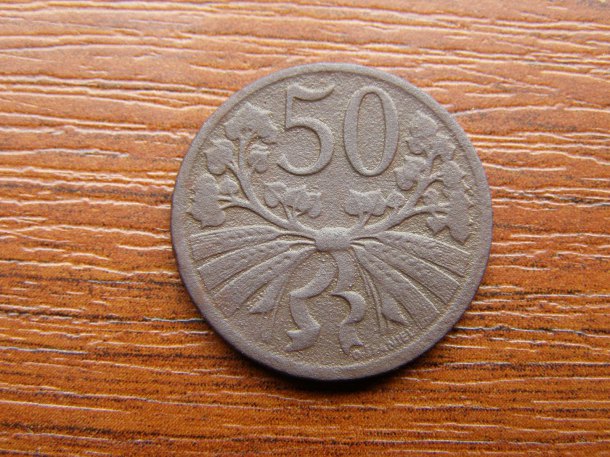 50 Haléřů 1922