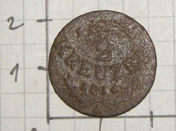 1/2 Kreuzer 1816 A