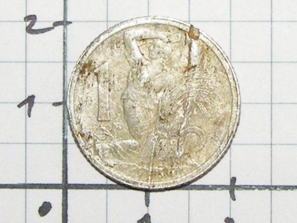 1 Koruna 1950 hliník